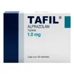 Tafil Alprazolam  1 mg 90 Tabs (Xanax )
