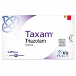 Taxam Triazolam 0.250 mg 30 tab