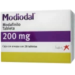 Provigil Modiodal Modafinil 200 mg 28 Tabs.