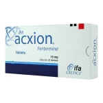 Acxion Phentermine   15 mg 30 tabs