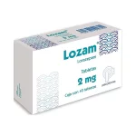 Lozam  Lorazepam  2 mg 40 tabs