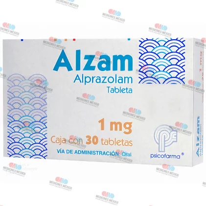 Alzam Alprazolam 1 mg 30 tabs