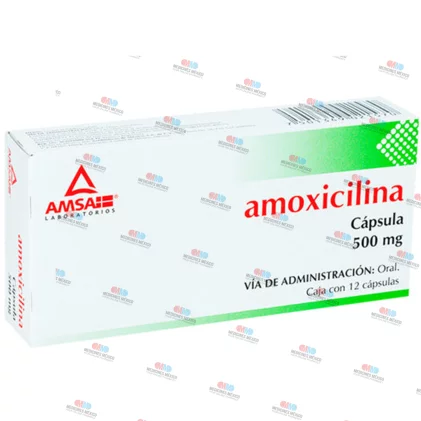 Amoxil Amoxicillin Generic 500 mg 12 Caps