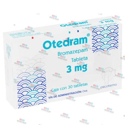 Otedram Bromazepam 3 mg 30 Tabs.