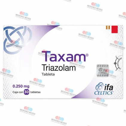 Taxam Triazolam 0.250 mg 30 tab