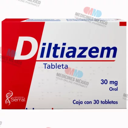 Cardizem Diltiazem hydrochloride Generic 30 mg 30 tabs