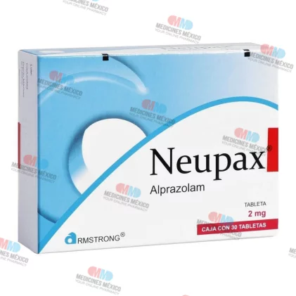 Neupax Alprazolam 2 mg 30 tabs