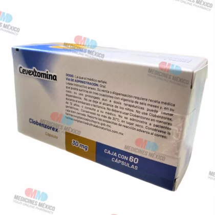 Cevextomine   Clobenzorex ( Obeclox) 30 MG 60 CAPS