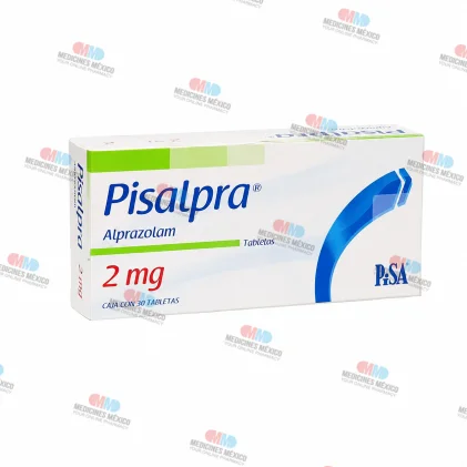 Pisalpra Alprazolam 2 mg 30 tabs
