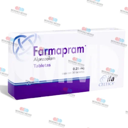 Farmapram Alprazolam .50 mg 30 tabs.