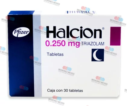 Halcion  Triazolam 0.250 mg 30 Tabs